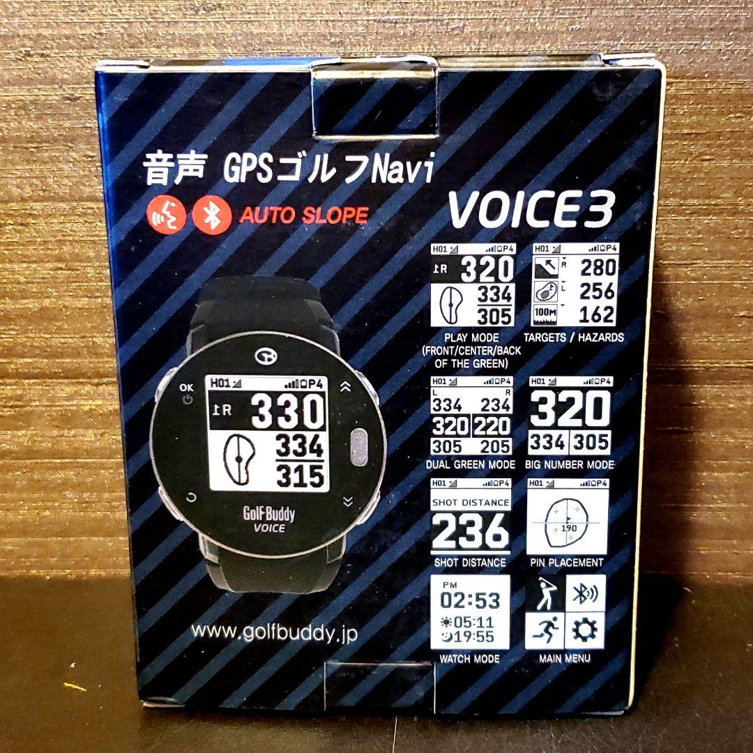 GOLF BUDDY VOICE 3 GPSナビ ウォッチタイプ