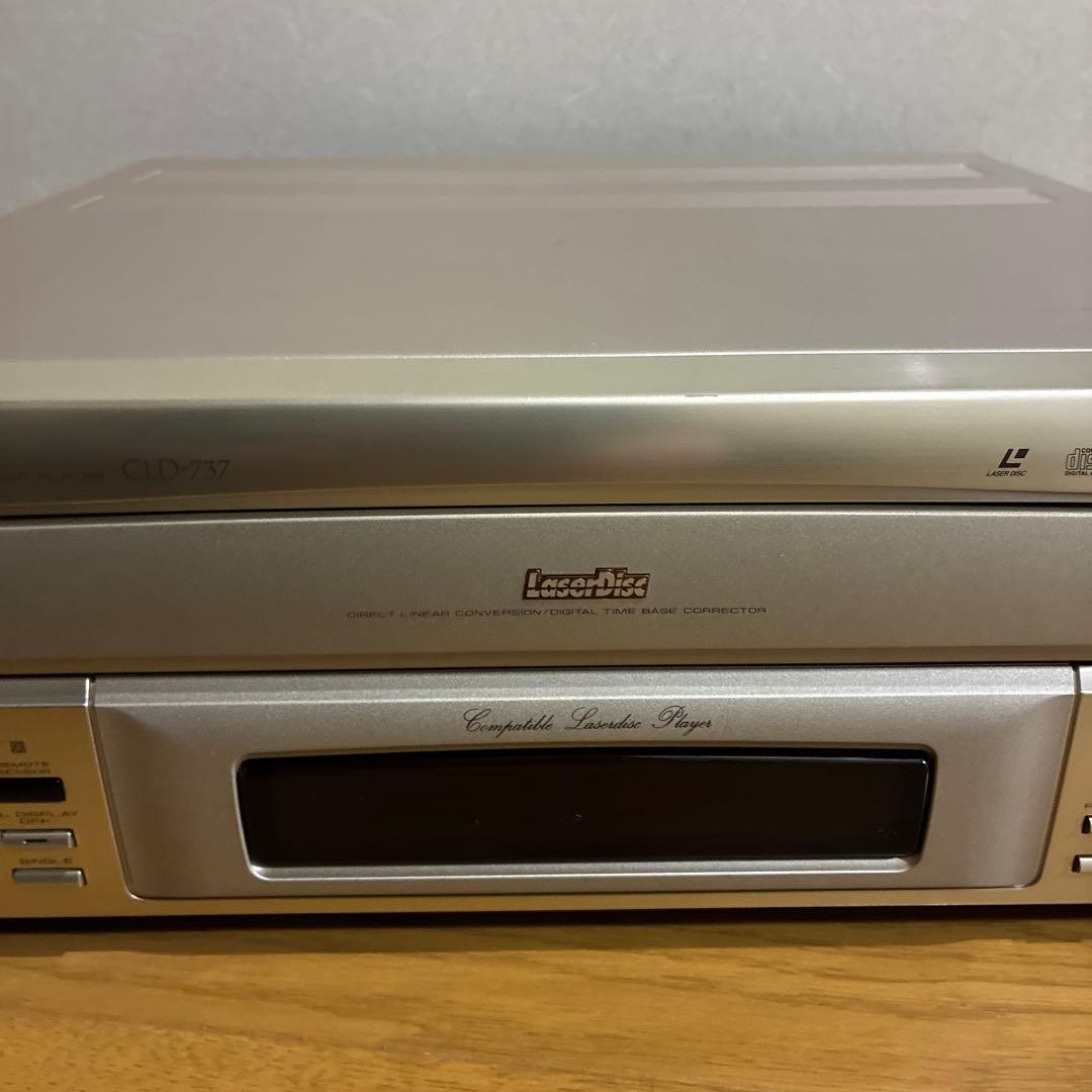 パイオニア　レーザーディスクプレーヤー　CD対応　CLD-737動作品