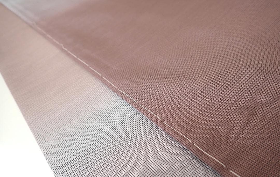 未使用 逸品 正絹 本場大島紬 9キ泥絣織訪問着 身丈156cm 鴇浅葱 証紙付