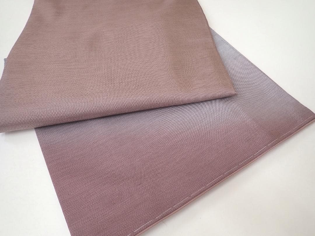 未使用 逸品 正絹 本場大島紬 9キ泥絣織訪問着 身丈156cm 鴇浅葱 証紙付