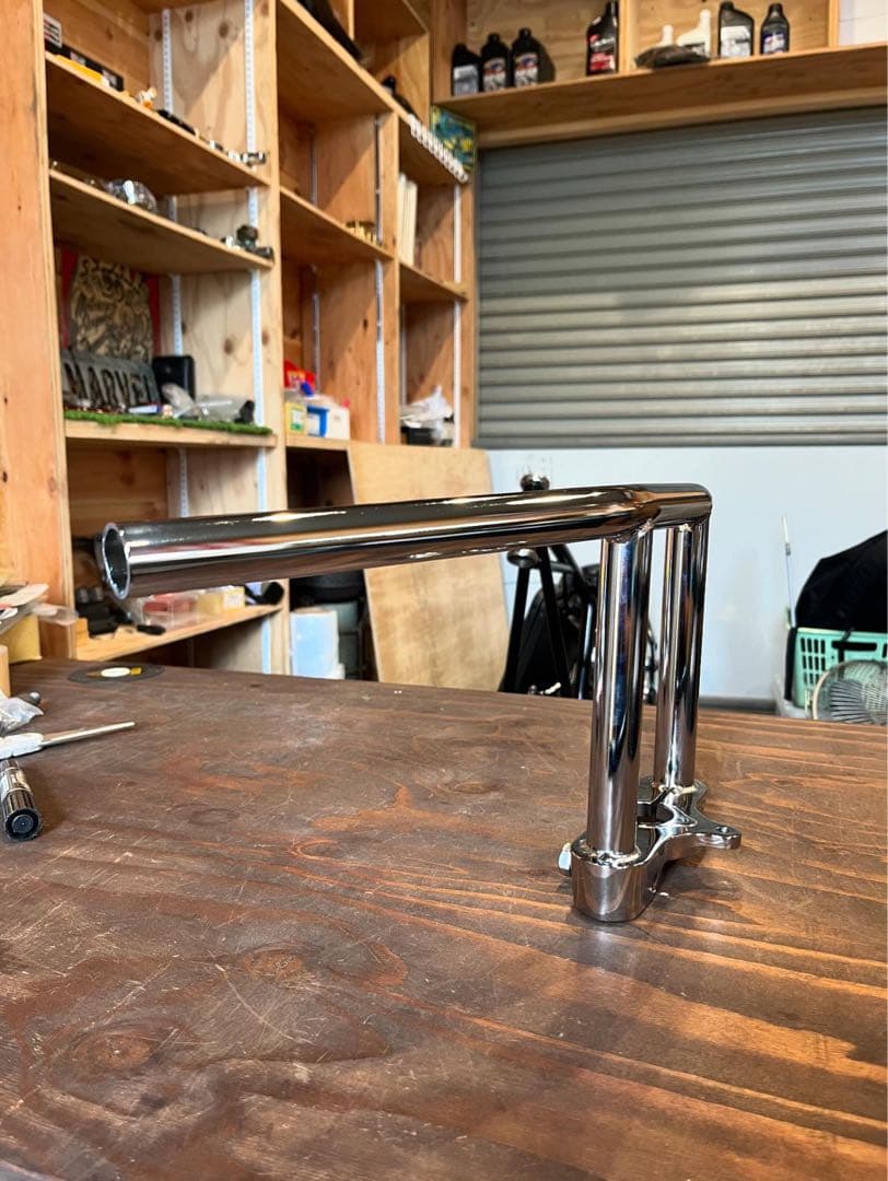 ハーレー　ハンドル　ワンオフハンドル