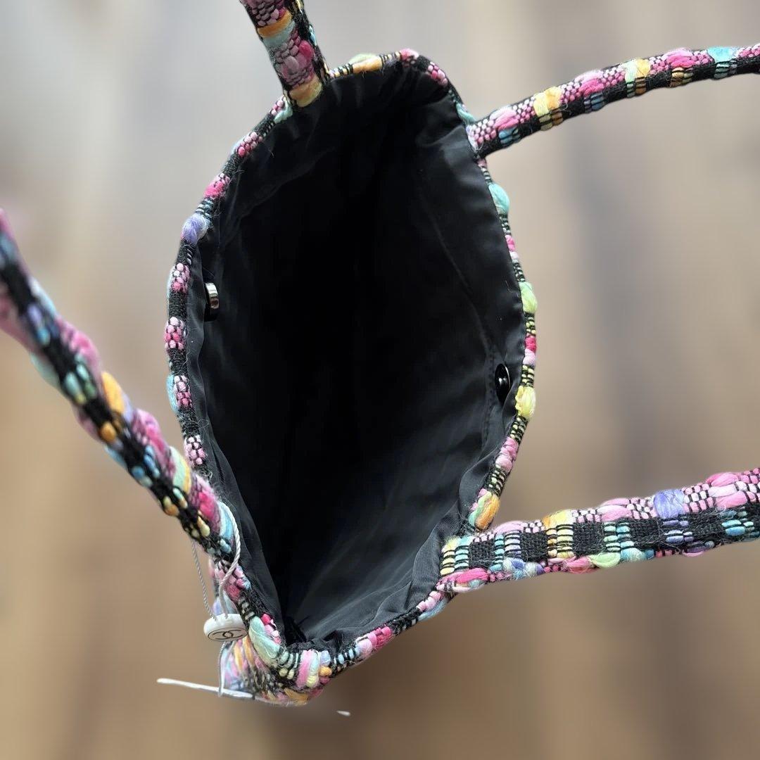 CHANELツイードトートバッグ