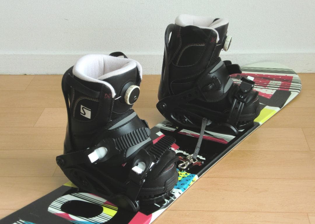 ■■1月限定■送料無料■ZUMA■子供用スノボセット■100/20■WAX済■■