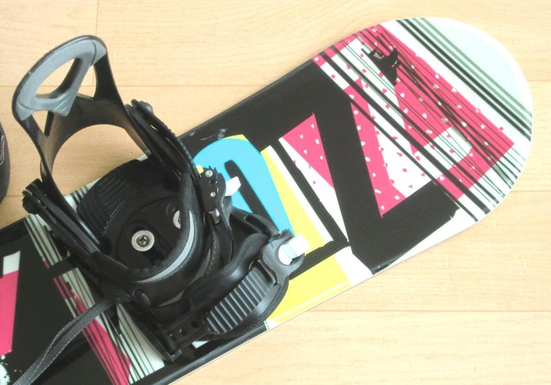 ■■1月限定■送料無料■ZUMA■子供用スノボセット■100/20■WAX済■■