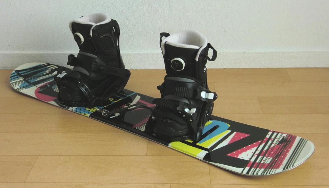 ■■1月限定■送料無料■ZUMA■子供用スノボセット■100/20■WAX済■■