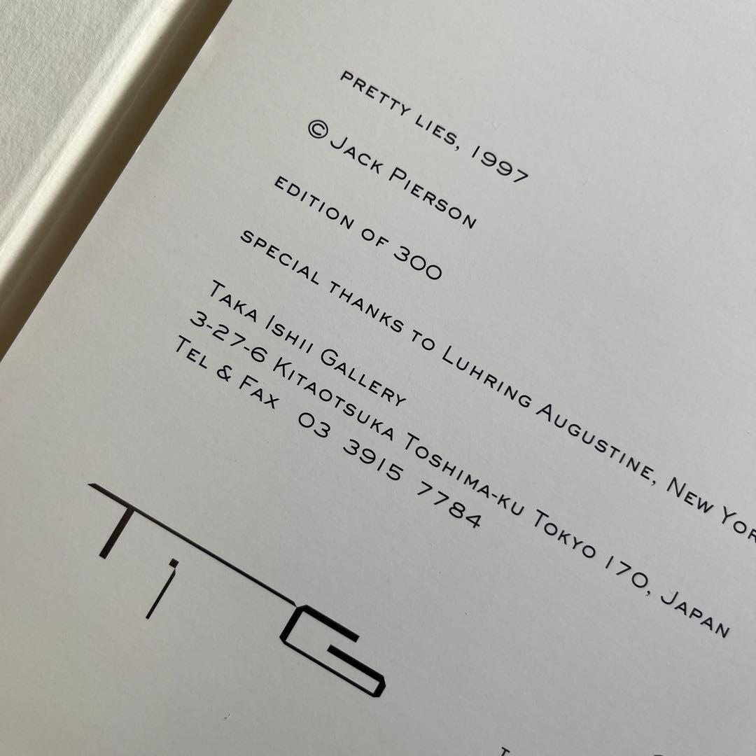 アート・デザイン・音楽 Pretty Lies 1997 / jack pierson