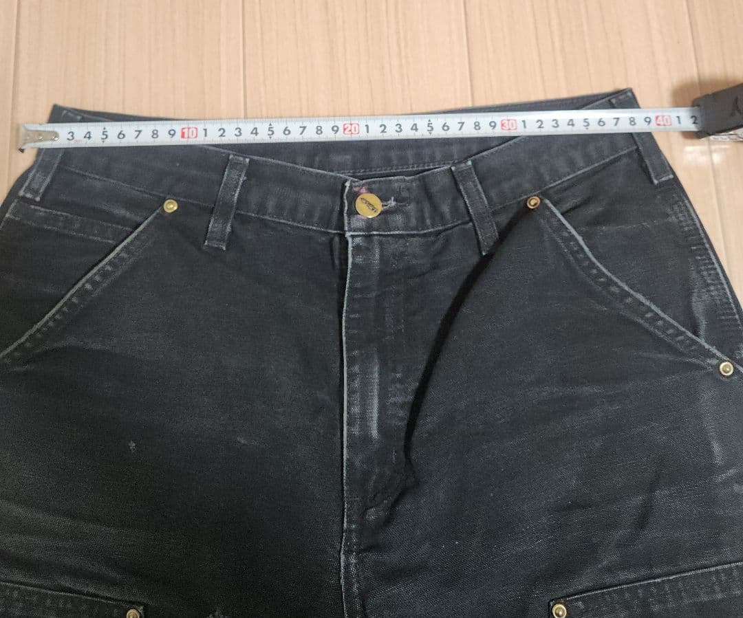 Carhartt ダブルニーペインターパンツ ブラック 30×30