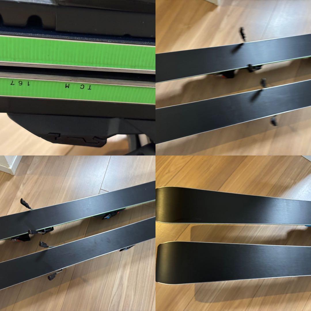 ★オガサカ　スキー板　TC-MK 167cm SAJ 技術選　デモ