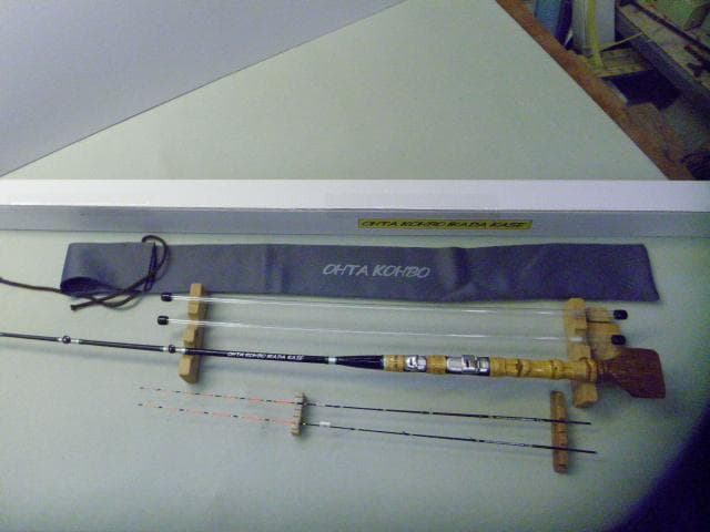 ★(1110)手作り・カセ・筏竿(151cm)【新製品】【￥27,000を】