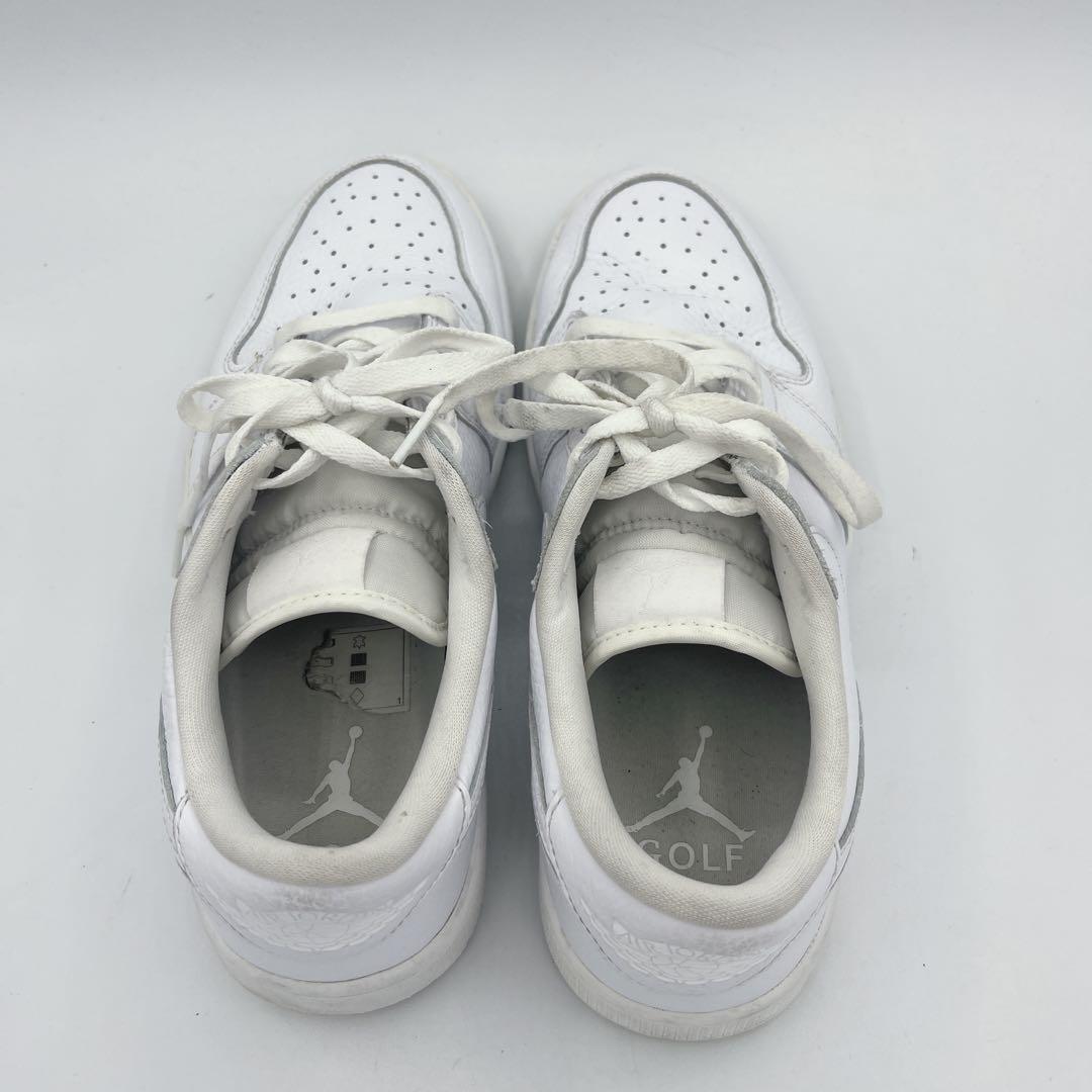 NIKE ナイキ エアジョーダン1ローゴルフ ホワイト27.5cm