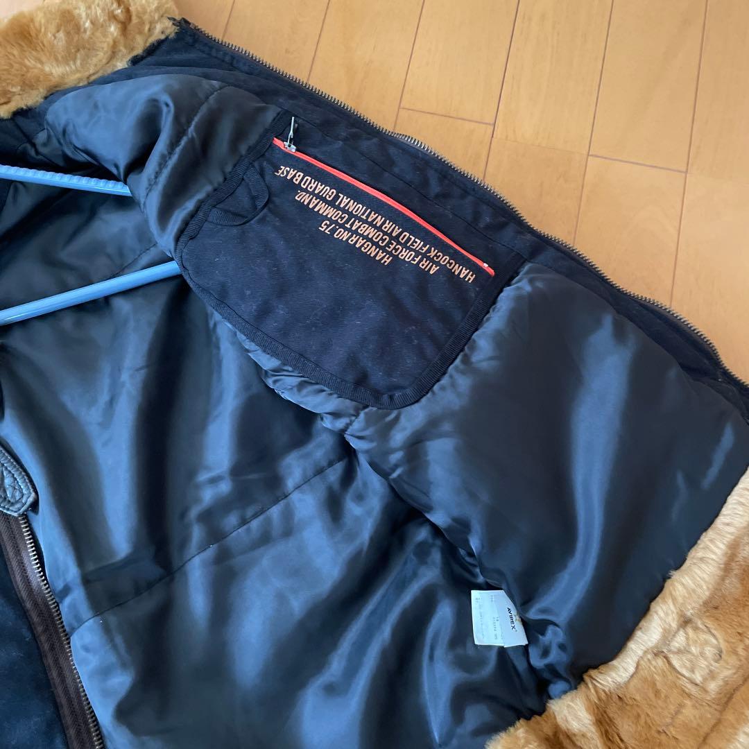 中古品　AVIREX フライトジャケット U.S. AIR FORCE