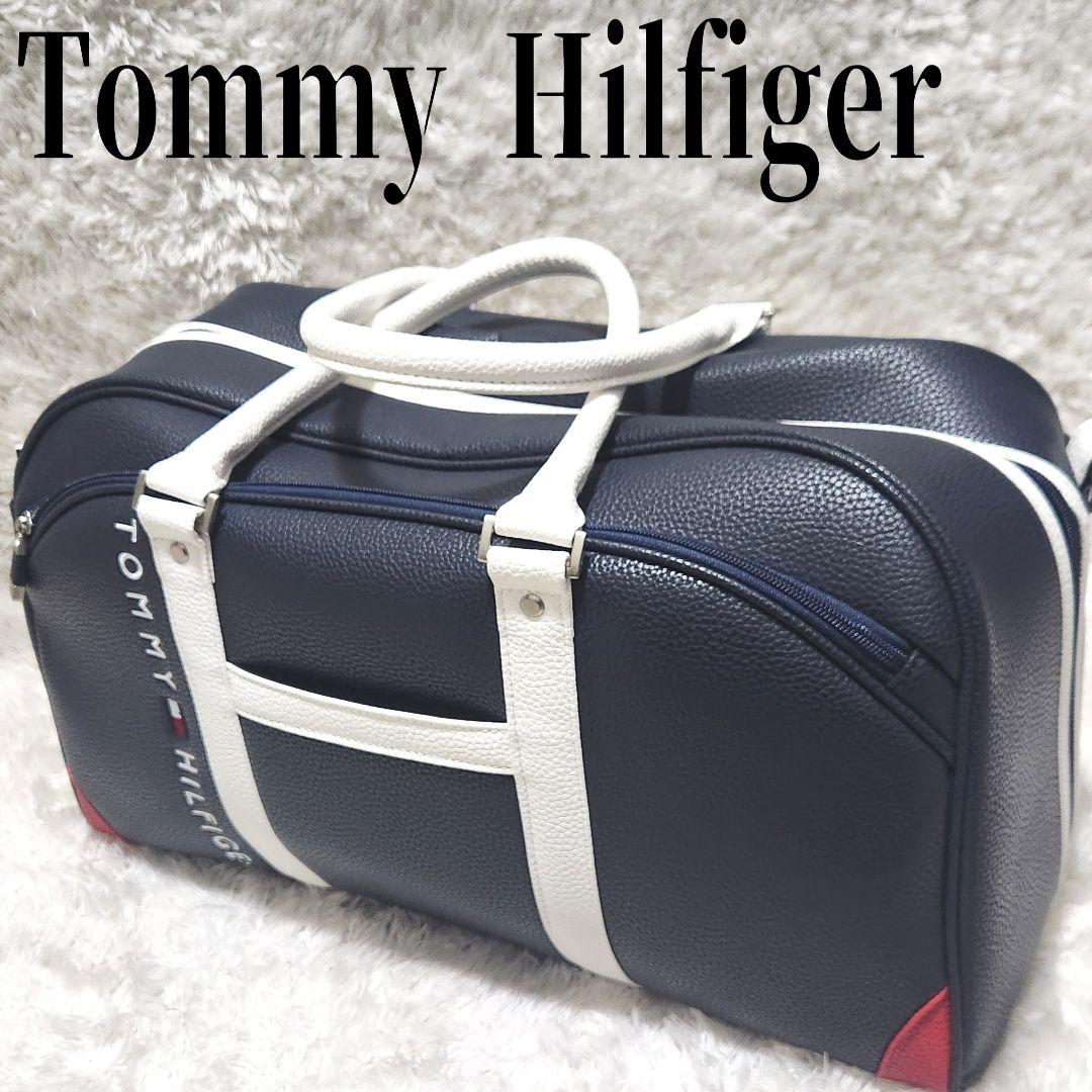 【ほぼ未使用】2WAY スポーツ ゴルフ ボストンバッグ トミー ヒルフィガー