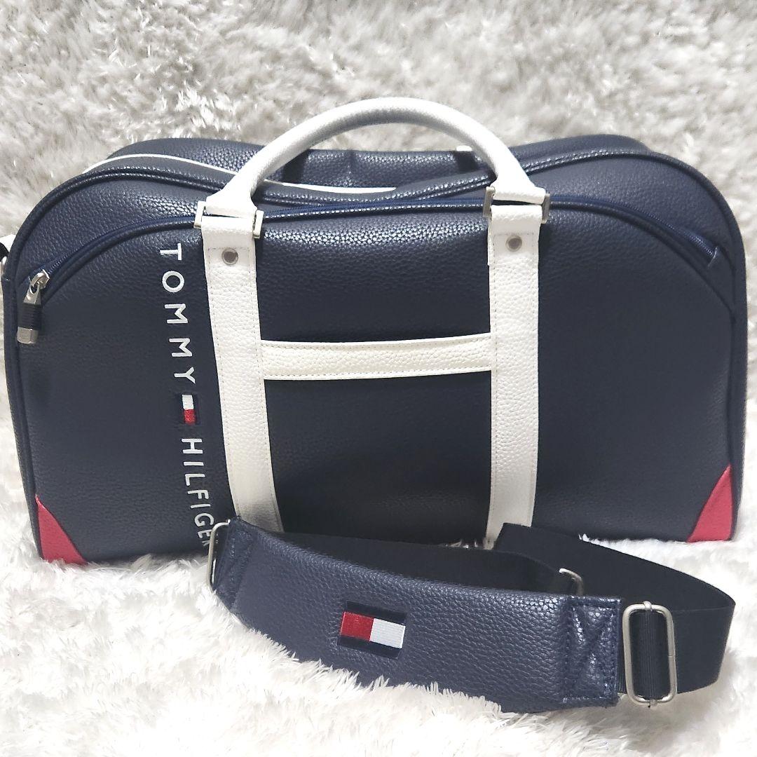 【ほぼ未使用】2WAY スポーツ ゴルフ ボストンバッグ トミー ヒルフィガー