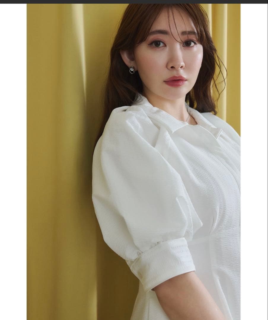 ワンピース Vienna Volume Sleeve Shirt Dress