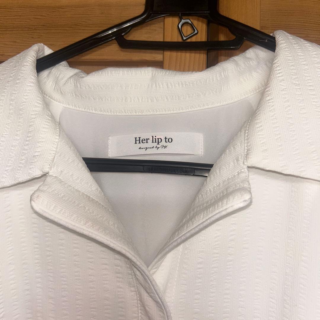 ワンピース Vienna Volume Sleeve Shirt Dress