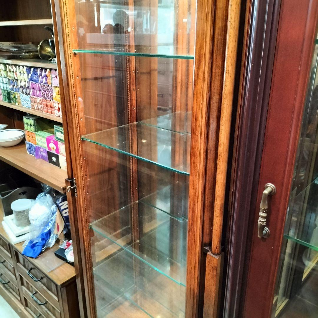 M●aara(非常時）専用送料込希少☞イギリス製☜アンティーク無垢キュリオケース