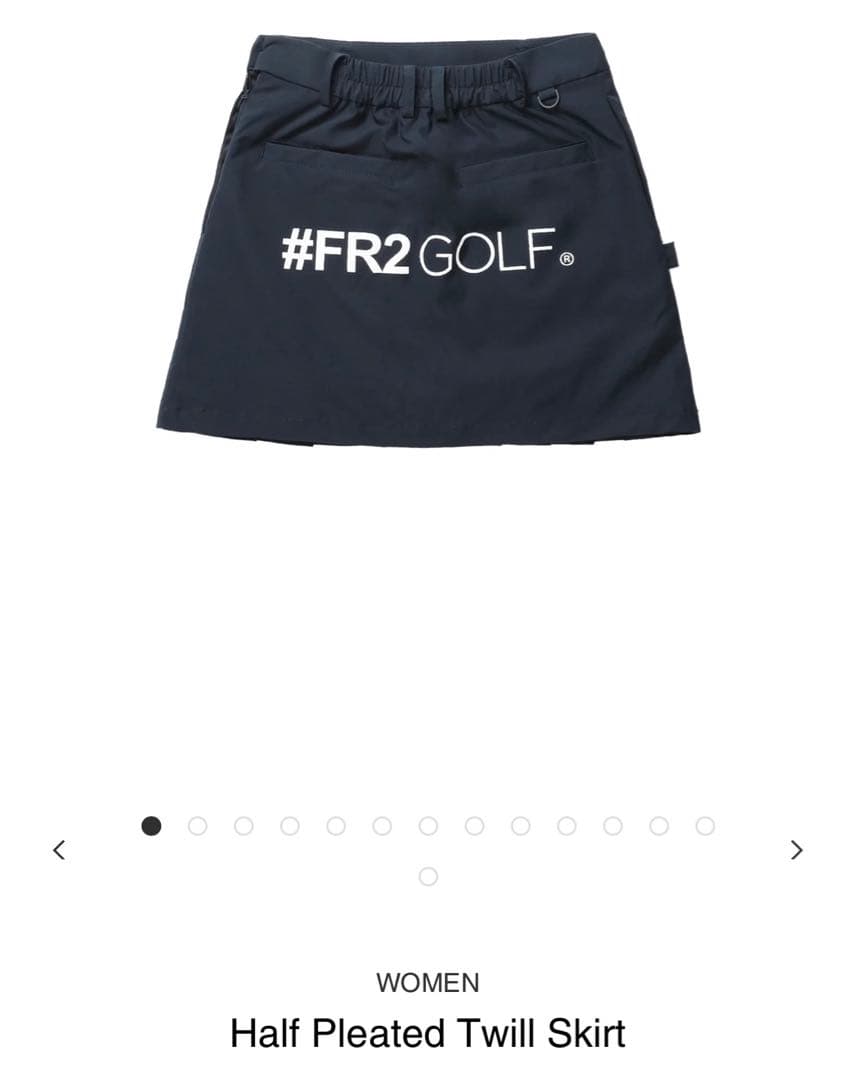 【fr2golf】ネイビー・ペイズリー・ウェア・レディース・3点セット