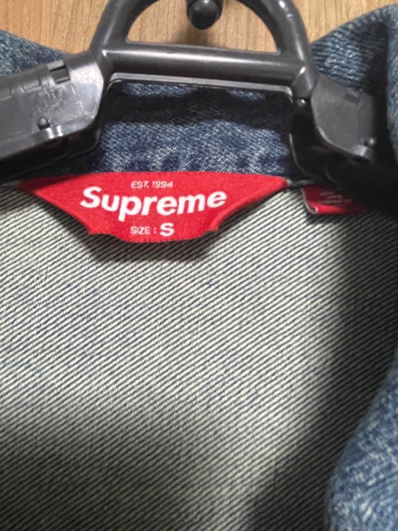 ジャケット・アウター Supreme 24fw distressed selvedge trucker