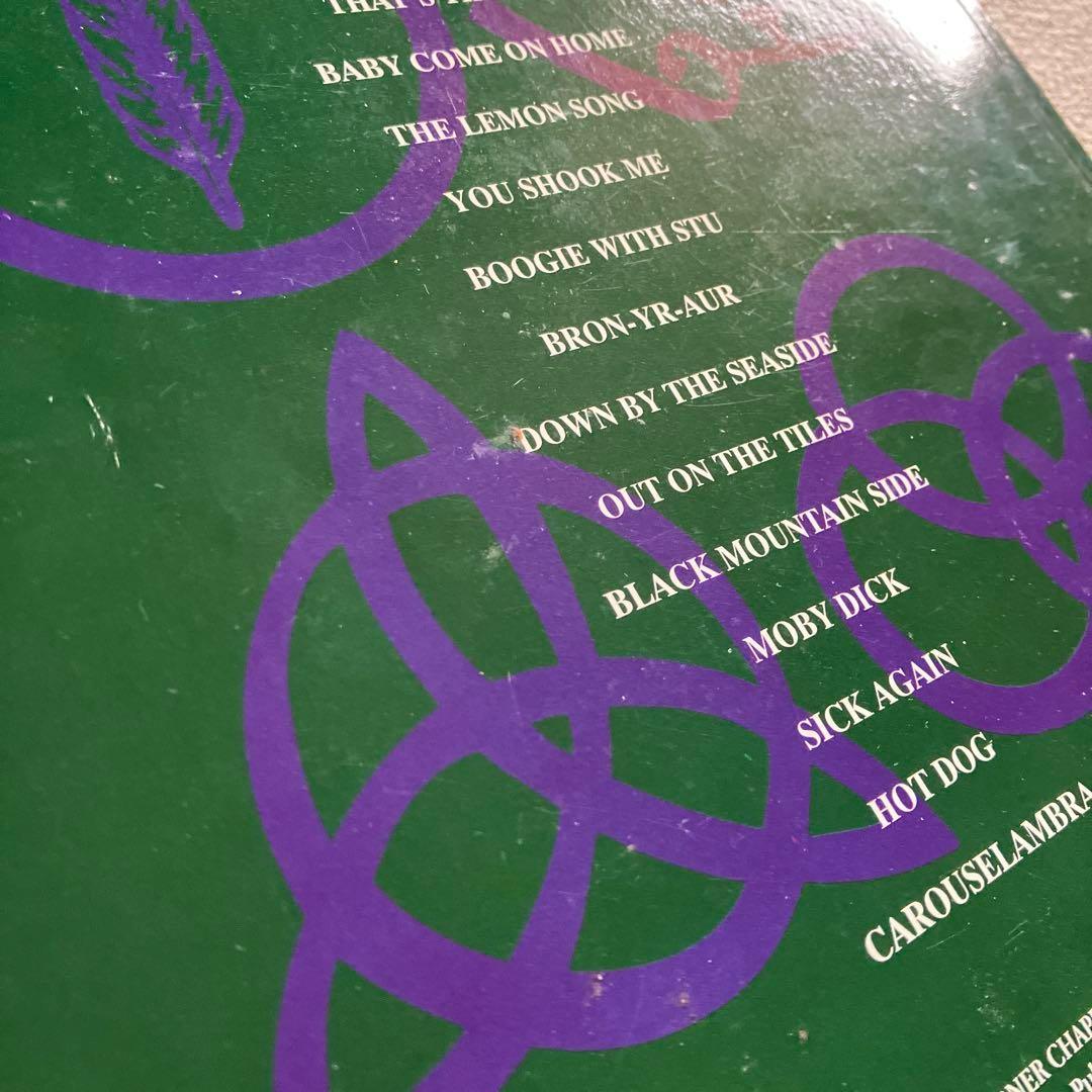 LED ZEPPELIN Ⅱ 2 VOLUME BOXED SET 楽譜本