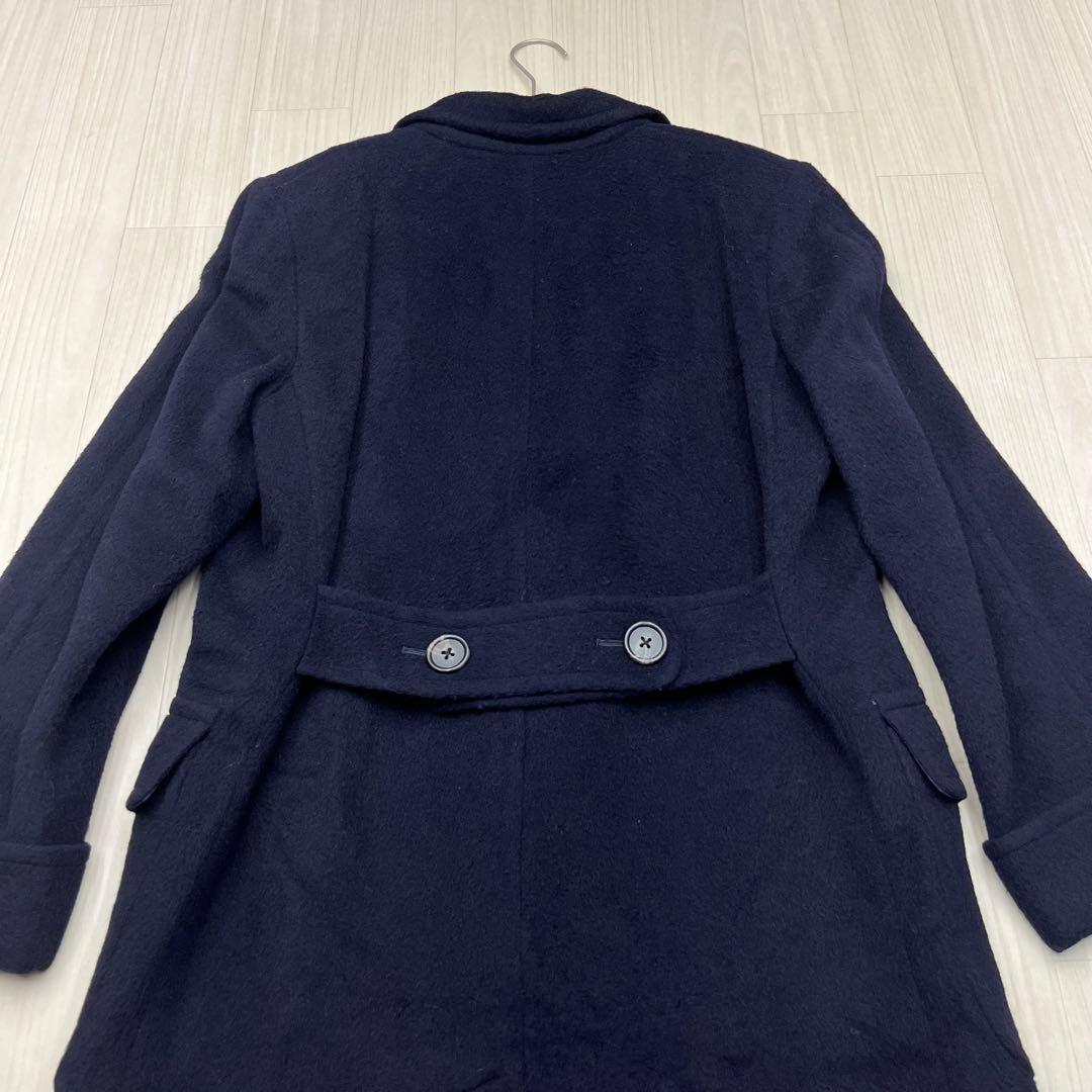 ■ Ralph Lauren ウールダブル　ロングチェスターコート　実質L