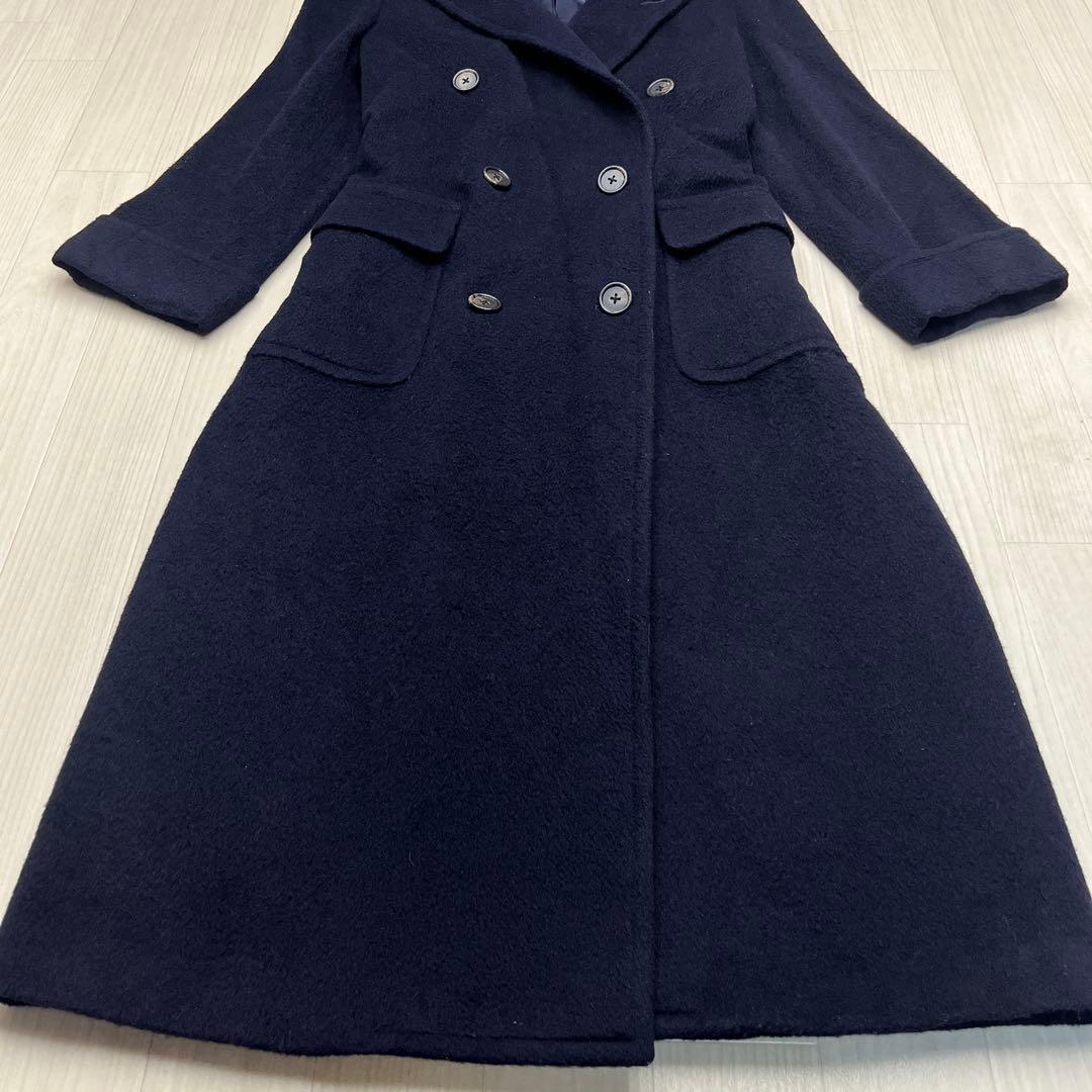 ■ Ralph Lauren ウールダブル　ロングチェスターコート　実質L