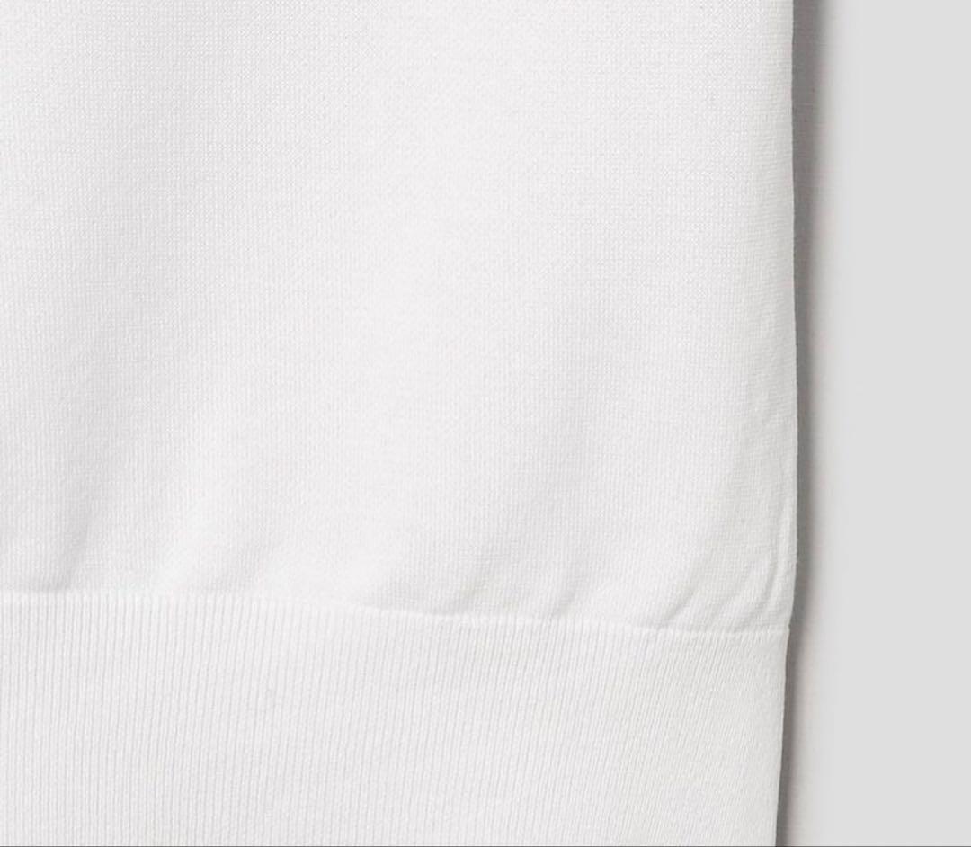 ホワイトポロシャツ maison kitsune golf