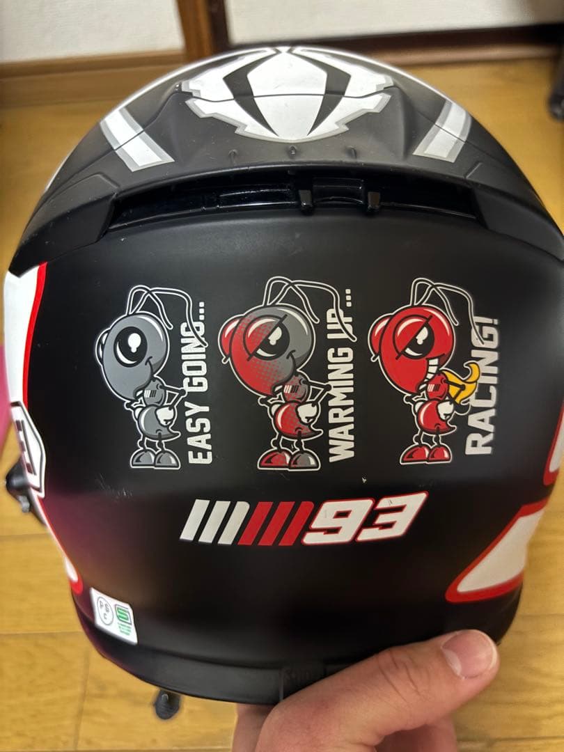 SHOEI z7 マルクマルケス デイトナインカム付き