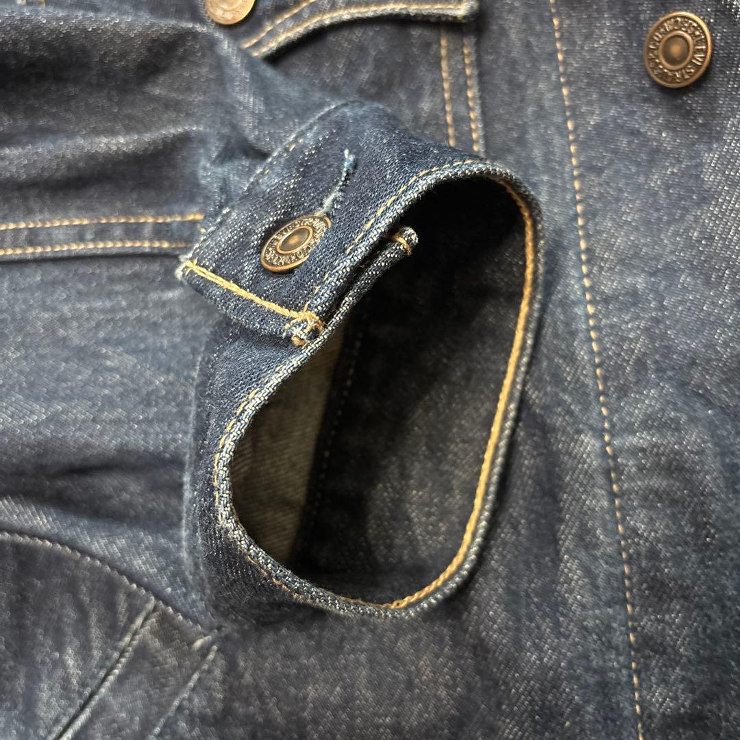 濃紺 00's EURO LEVI'S デニムジャケット 70570 06 XL
