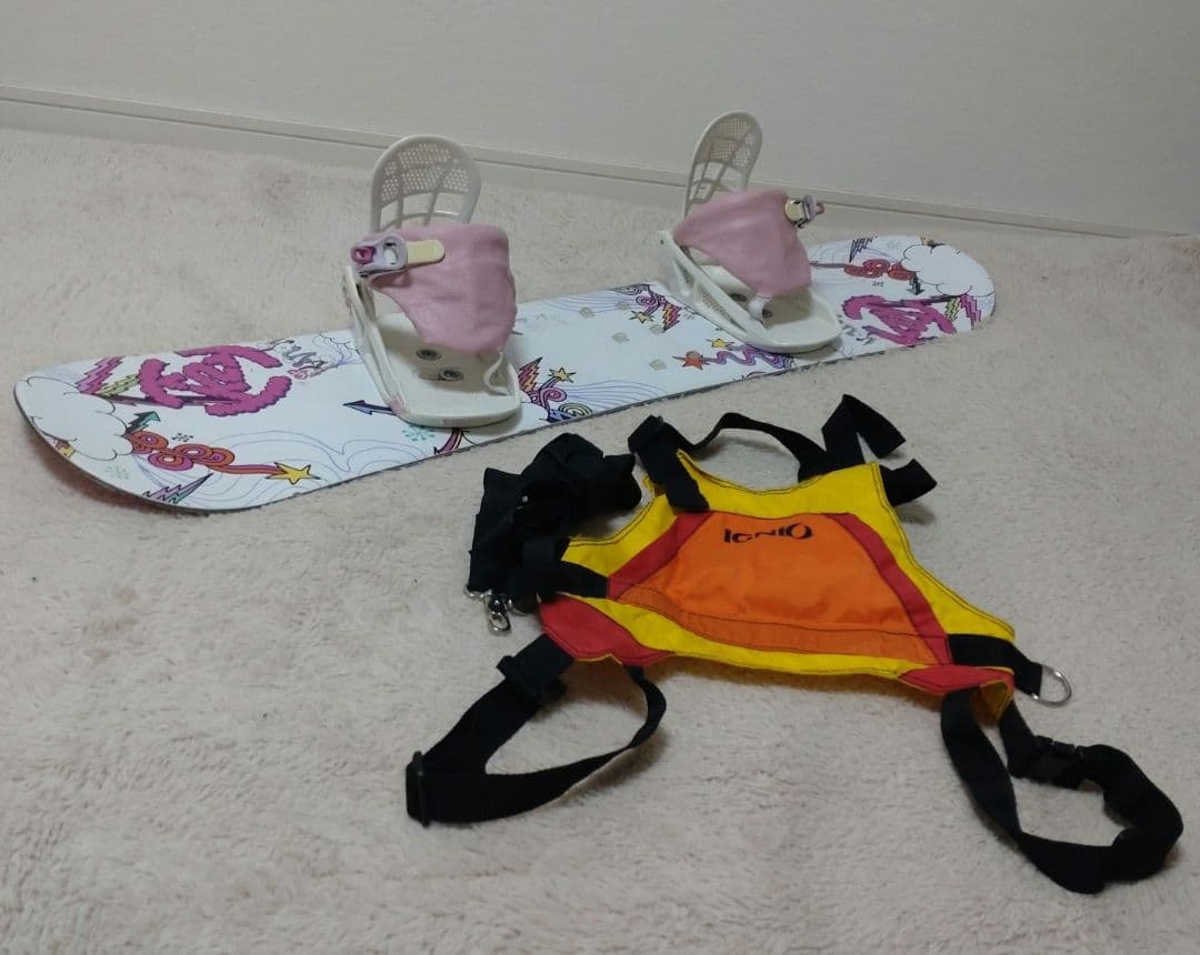 K2 110 スノーボード LIL KANDI　ビンディング　ハーネスセット