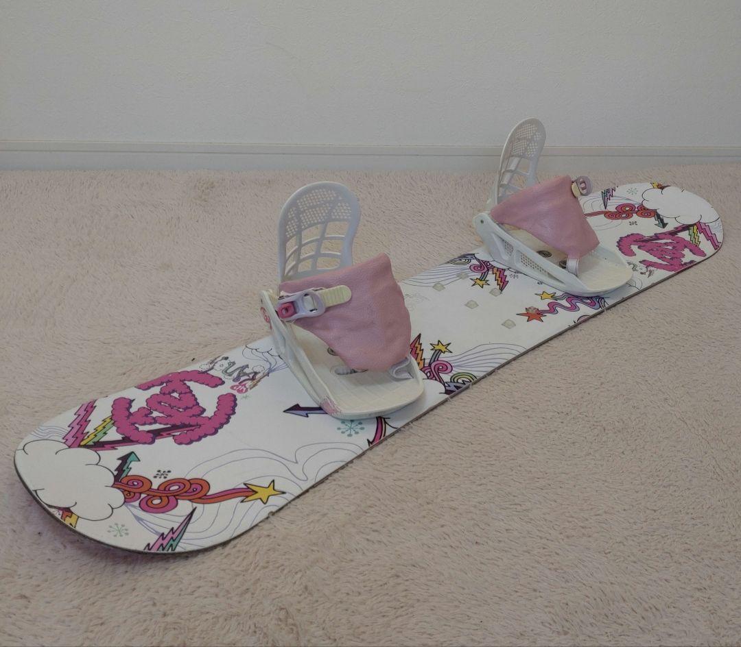 K2 110 スノーボード LIL KANDI　ビンディング　ハーネスセット