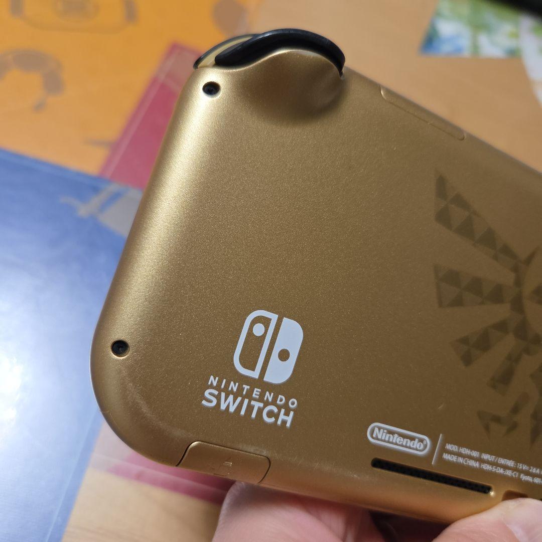 Nintendo Switch Lite ゼルダの伝説デザイン ゴールド