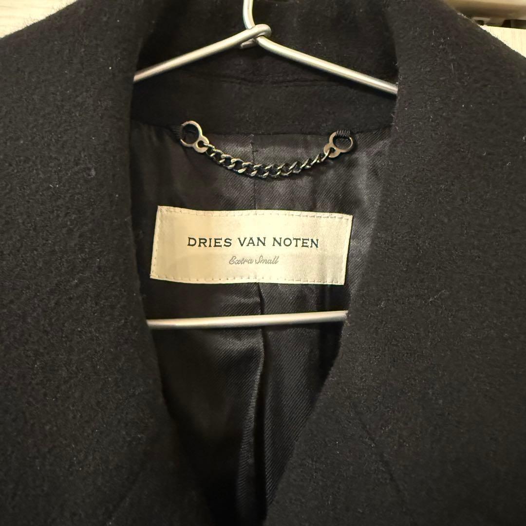 dries van noten ダブルブレストコート