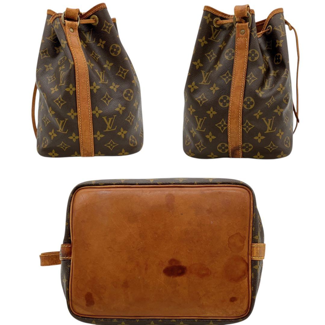 【LOUIS VUITTON】プチノエ　モノグラム　セミショルダーバッグ　巾着型