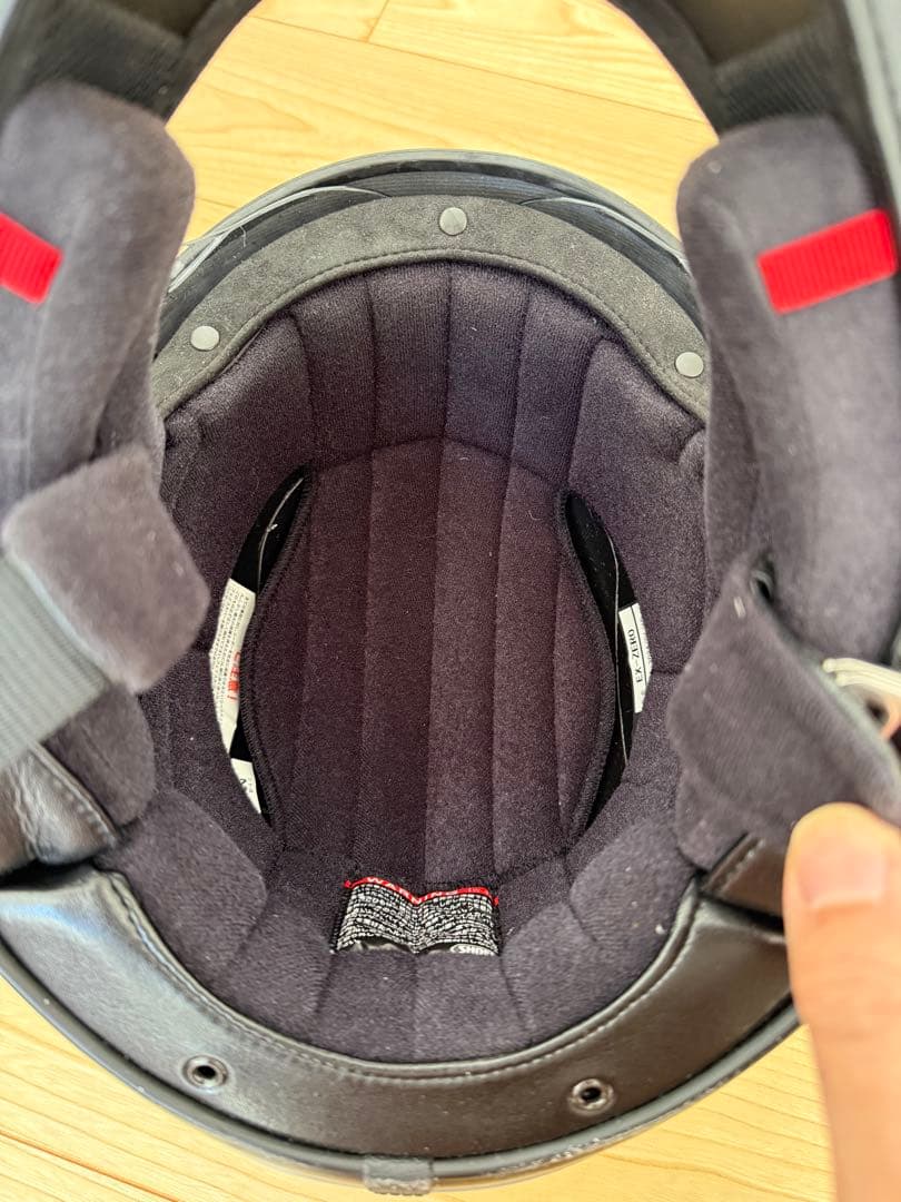 美品　SHOEI EX-ZERO グレー M