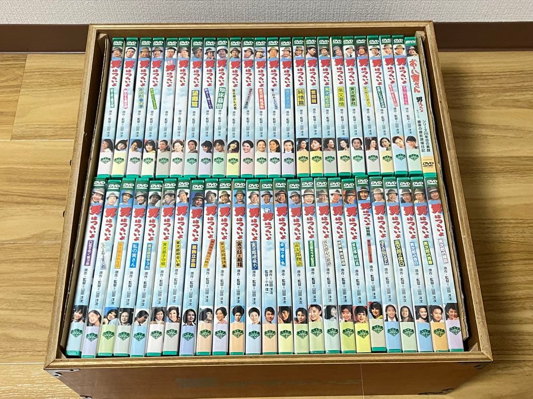 男はつらいよ DVD 全49本　木製ボックス付き