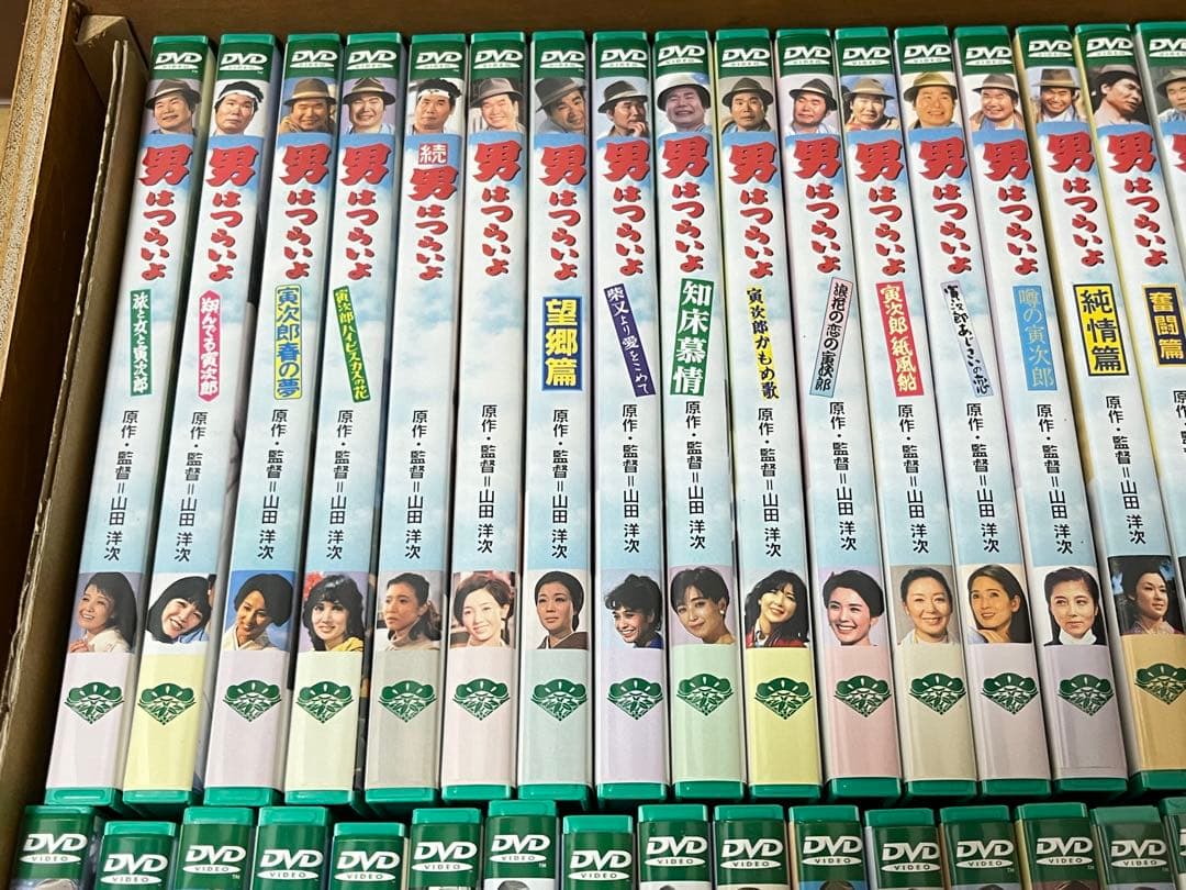 男はつらいよ DVD 全49本　木製ボックス付き