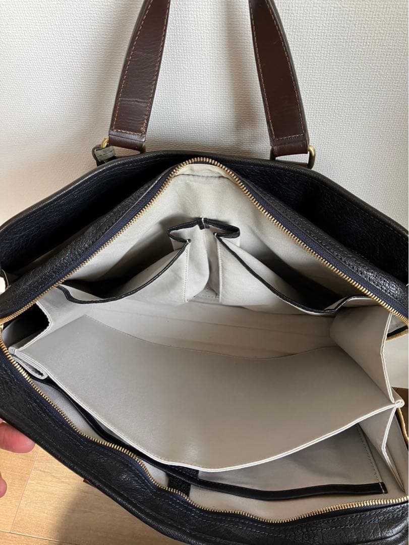 土屋鞄　アルマス　バッファローブリーフケース