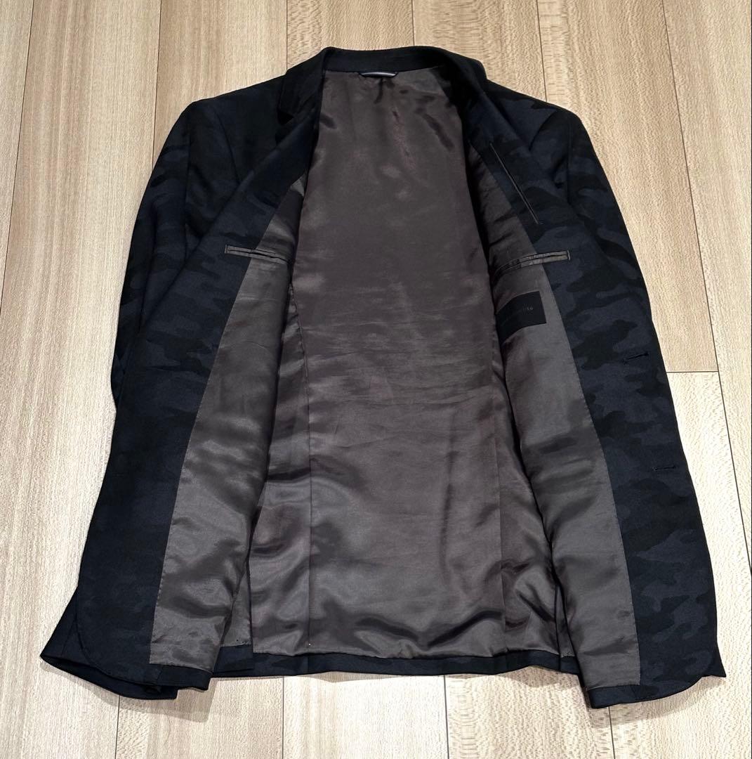 junhashimoto ジュンハシモト セットアップ　ネイビー カモフラ　4