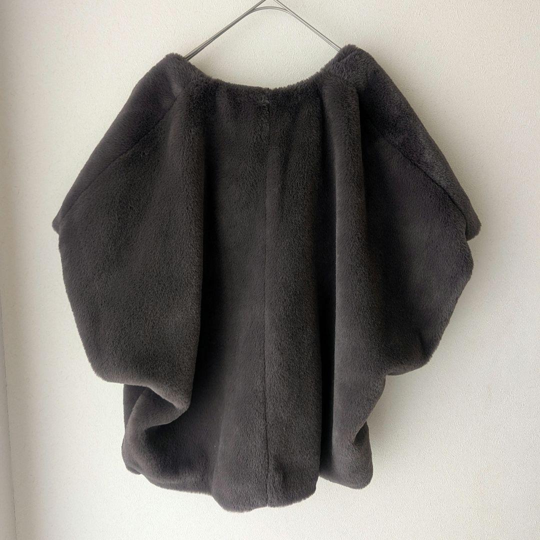 24AW ジャーナルスタンダードレサージュ ライトファーベスト 完売品 グレー