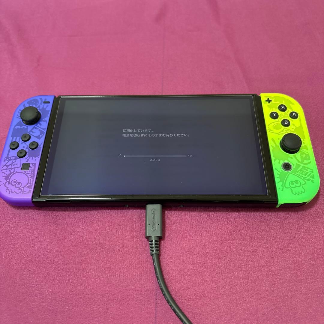 NintendoSwitchスプラトゥーン3モデル スプラ3プロコン付