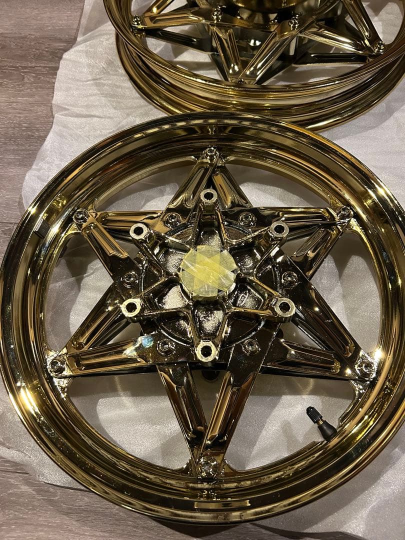 CBR400F ホイール 金 ゴールド