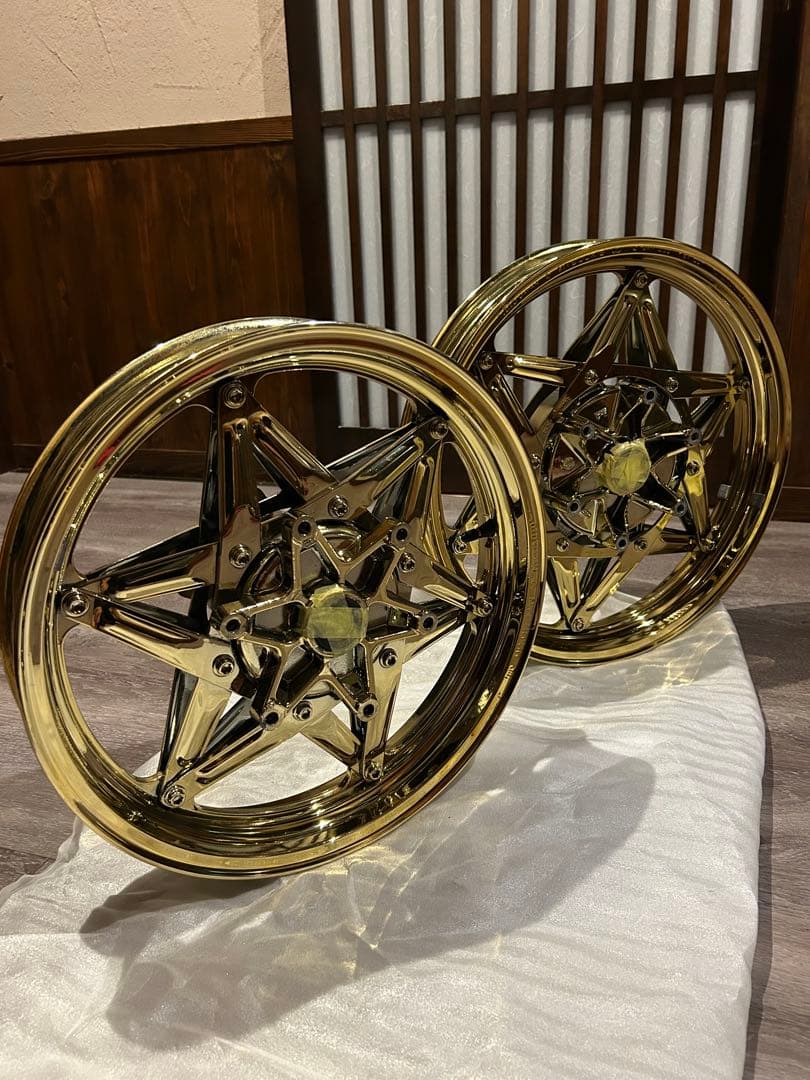 CBR400F ホイール 金 ゴールド