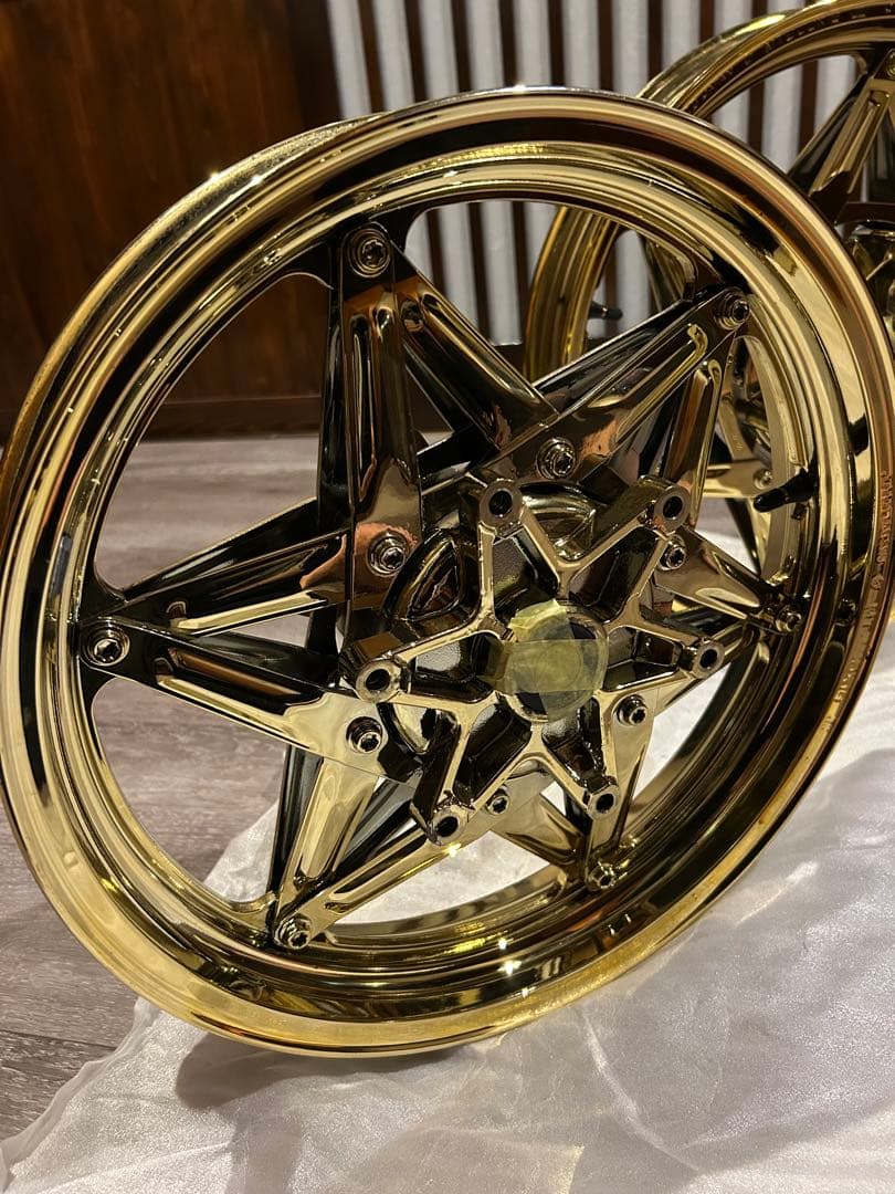 CBR400F ホイール 金 ゴールド