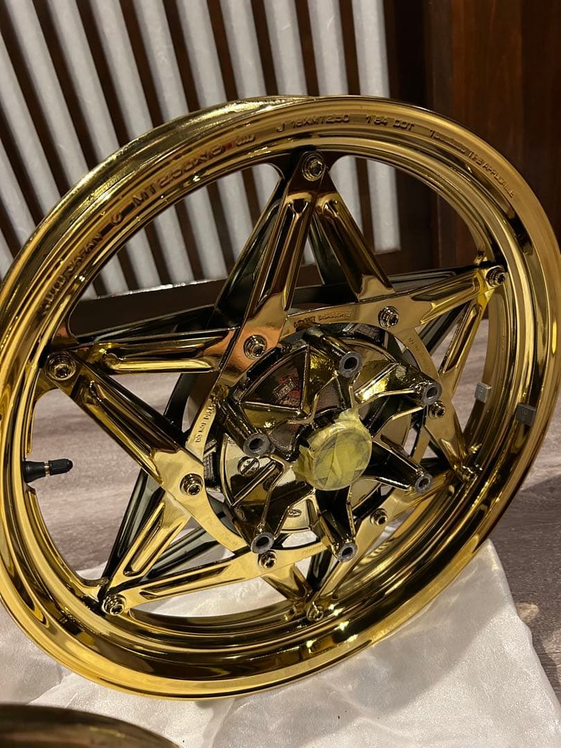 CBR400F ホイール 金 ゴールド