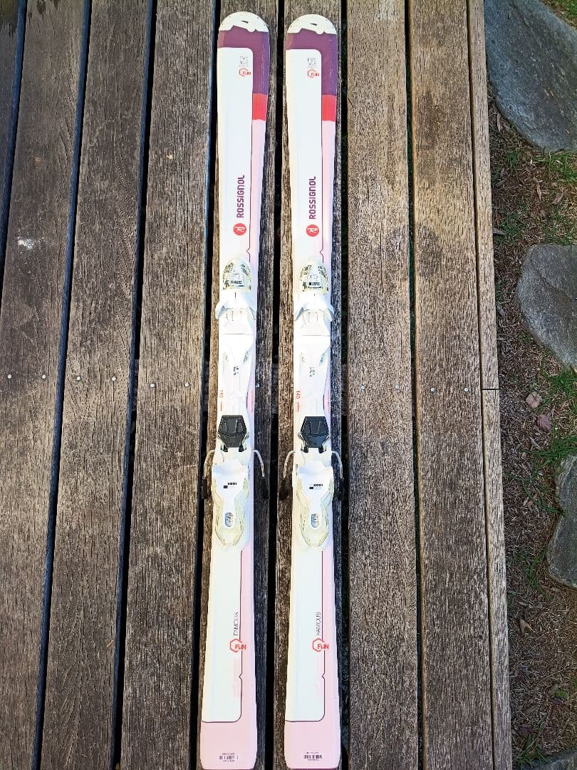 ロシニョール スキー板 140cm LOOKビンディング付き