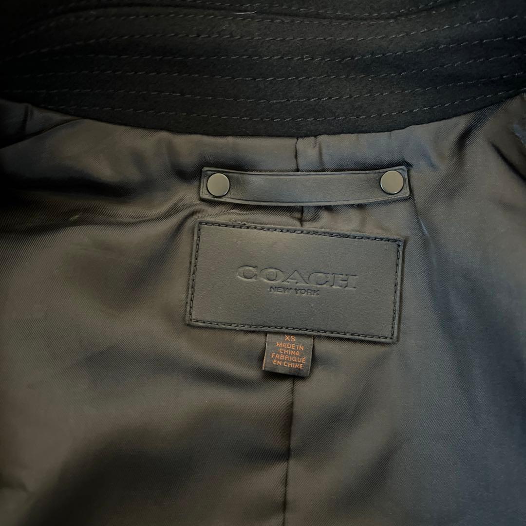 COACH ピーコート　ブラック　 XS