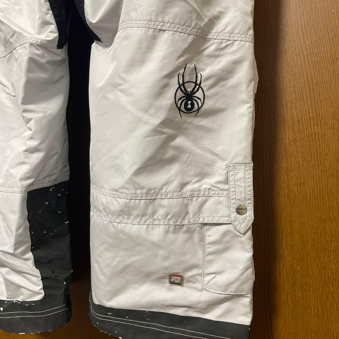 【サンプル品】SPYDER スノーパンツ ホワイト/グレー