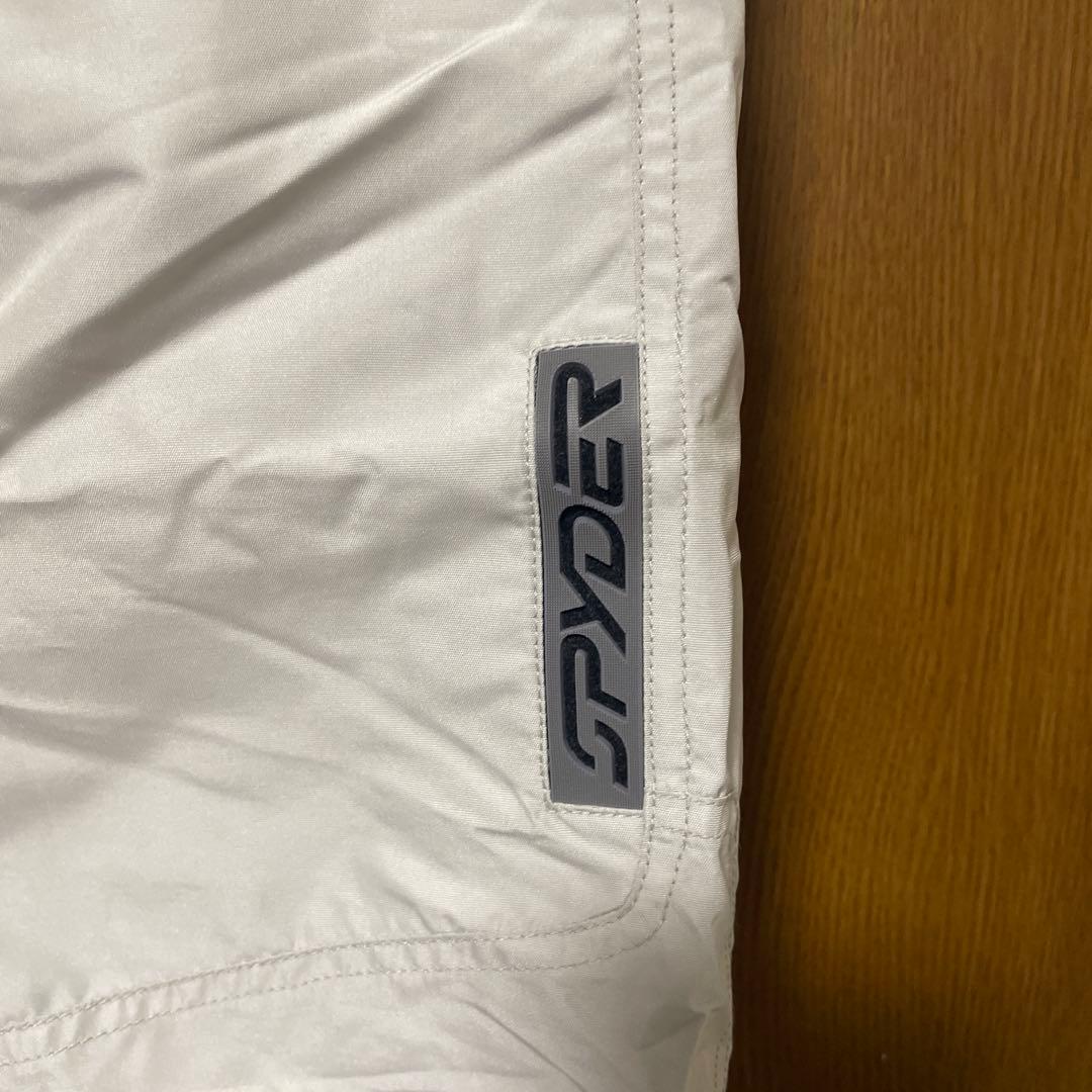 【サンプル品】SPYDER スノーパンツ ホワイト/グレー