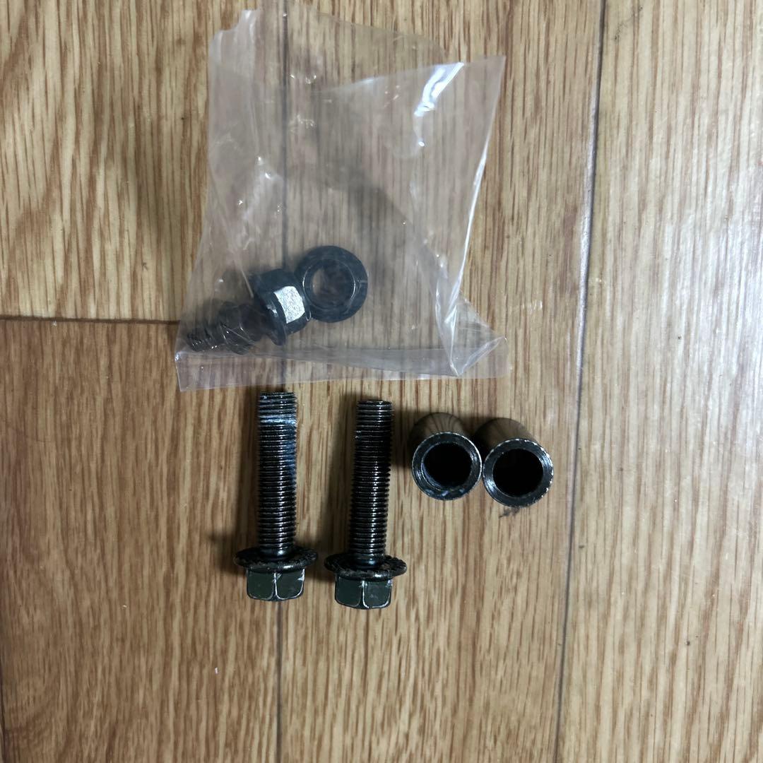 スズキアドレスV125S用デイトナスモークスクリーン取り付けボルトカラー有り