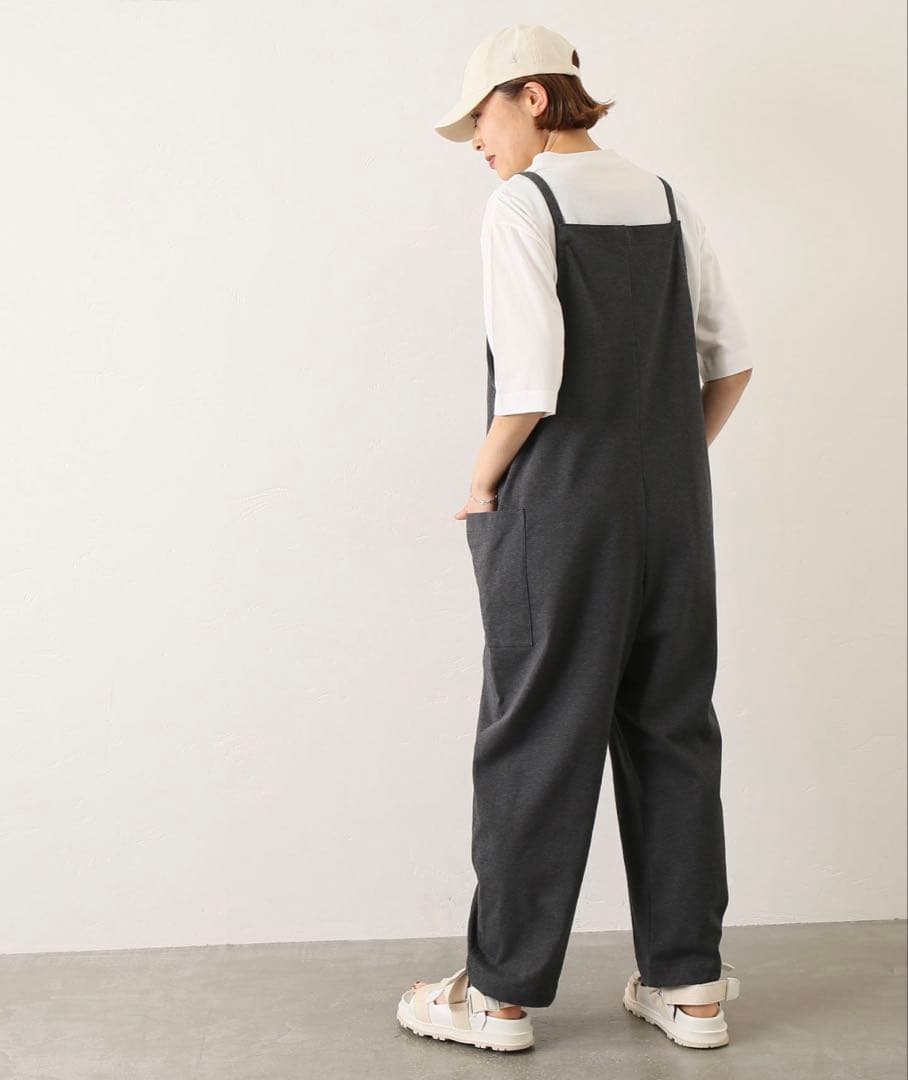 journal standard luxe ジャージー キャミサロペット